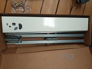 GTV - Modern Box Cajón, Chiusura Silenziosa, Carico fino a 40 kg