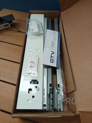 GTV - Modern Box Cajón, Chiusura Silenziosa, Carico fino a 40 kg