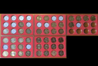 Monedas serie incompleta Federación rusa 2005-2026