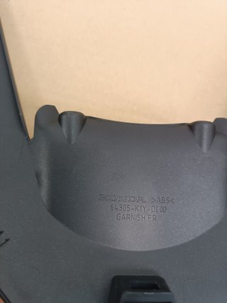 PCX125 Honda frontal PCX 125 2025 cubierta tapa