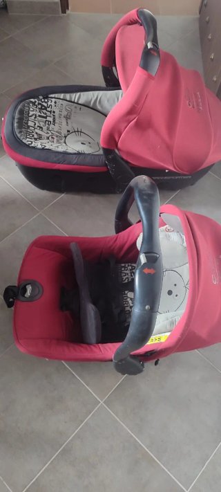 Carro de tres piezas