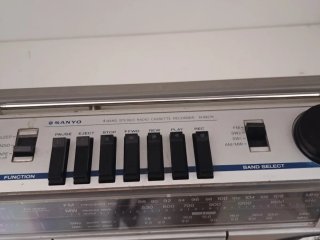 Reproductor Boombox vintage