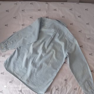 Camisa vaquera Scalpers Azul Talla 12