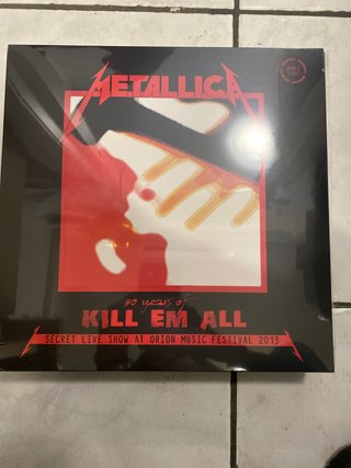 Vinile Metallica Kill 'Em All 30 Anni