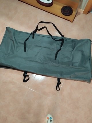 Bolsa de almacenamiento para colchón gris