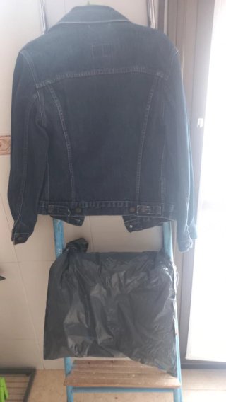 Chamarra Vaquera Levi's Azul Talla M