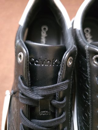 CALVIN KLEIN ORIGINAL, ZAPATILLAS PIEL,  MUJER