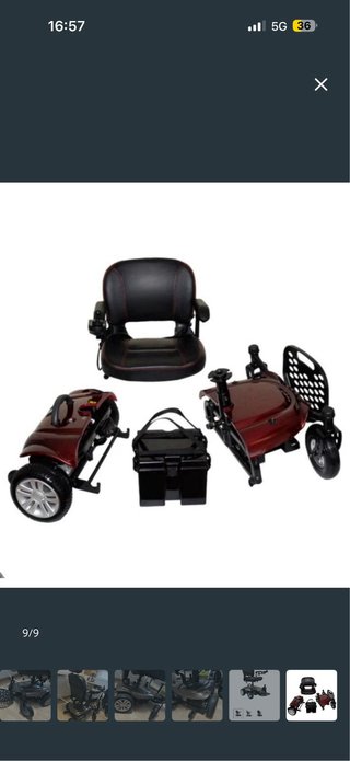 Silla de ruedas eléctrica Kimco