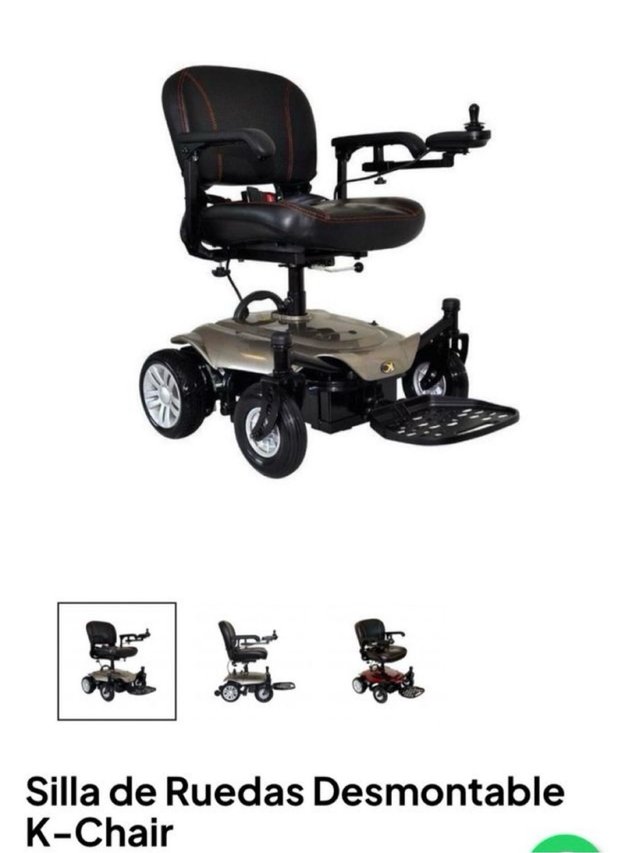 Silla de ruedas eléctrica Kimco