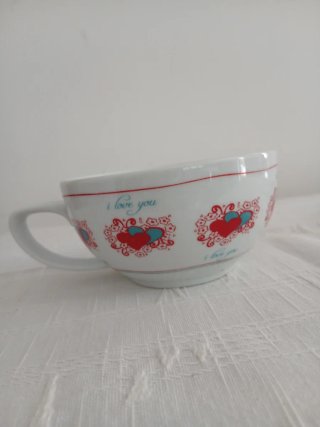 Tazza e piattino i love you