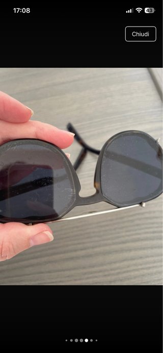 Occhiali da sole Dior marroni