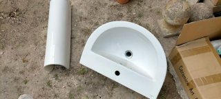 Lavabo Roca Porcelana Blanco