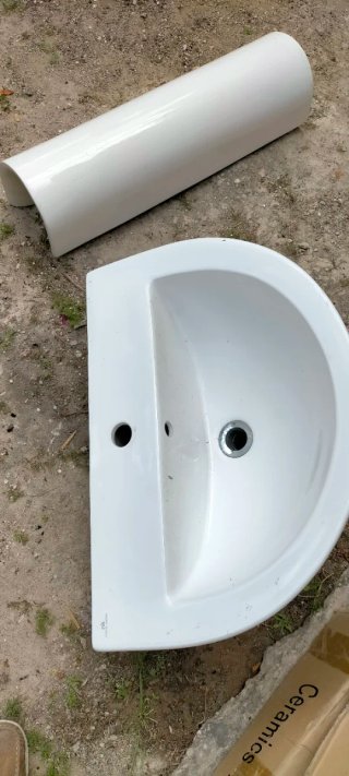 Lavabo Roca Porcelana Blanco