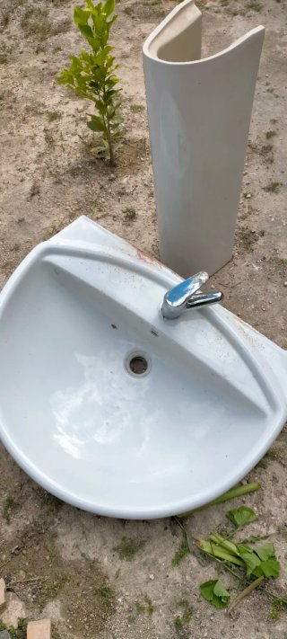 Lavabo Roca Porcelana Blanco