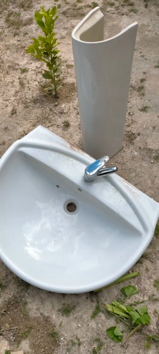 Lavabo Roca Porcelana Blanco