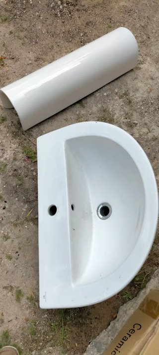 Lavabo Roca Porcelana Blanco