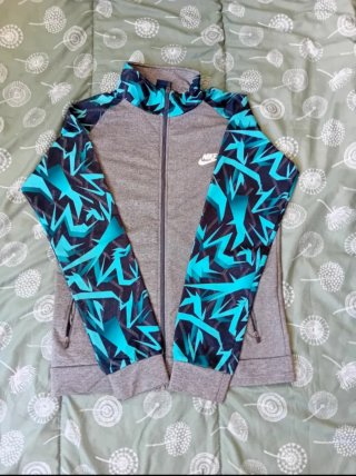 Chándal Nike Gris y Turquesa