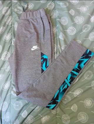 Chándal Nike Gris y Turquesa