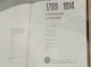 LIBRO 1789/1914 LA INDUSTRIALIZACIÓN Y EL IMPERIAL