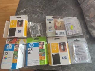 Lotes de Tinta HP 78, 45 y Epson T0611