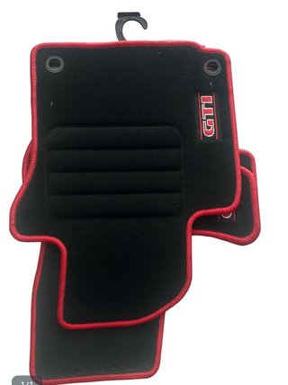 Alfombrillas GTI Golf 5/6 - Rojo