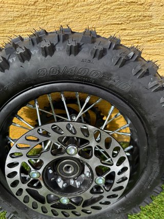 Rueda trasera pit bike / Minicross 80/100-10 NUEVA