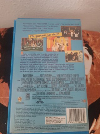 Niño Rico VHS - Comedia Familiar