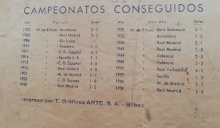 Athletic Club Bilbao Final Copa 1966