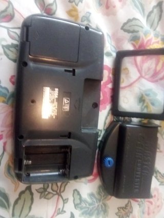 Sega Game Gear + Lupa TV y Master Gear Converter