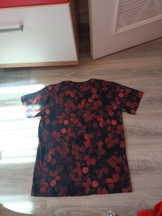 Camiseta Carhartt Hombre Talla S Estampado Hojas