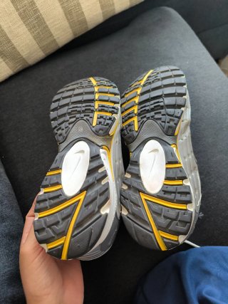 Zapatos Nike Hombre Talla 47.5 Gris Blanco