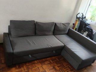 Sofá Cama IKEA Bårslöv 3 Plazas Chaise