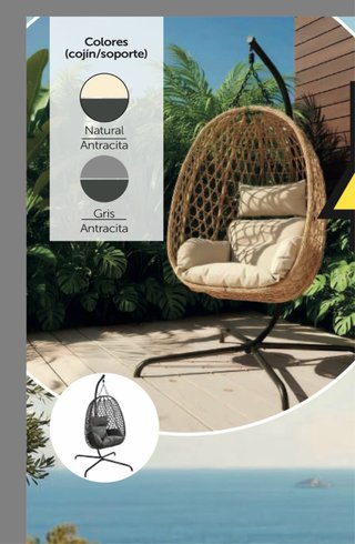 Nuova sdraio da giardino, confezione originale