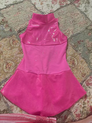 Malla patinaje artístico niña rosa