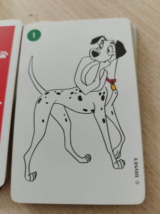 Baraja 101 Dálmatas Disney Fournier Años 90