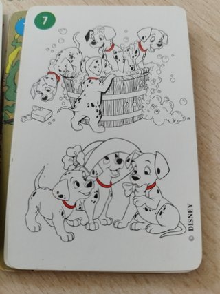 Baraja 101 Dálmatas Disney Fournier Años 90