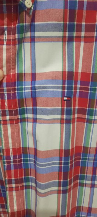 Camisa Tommy Hilfiger cuadros M