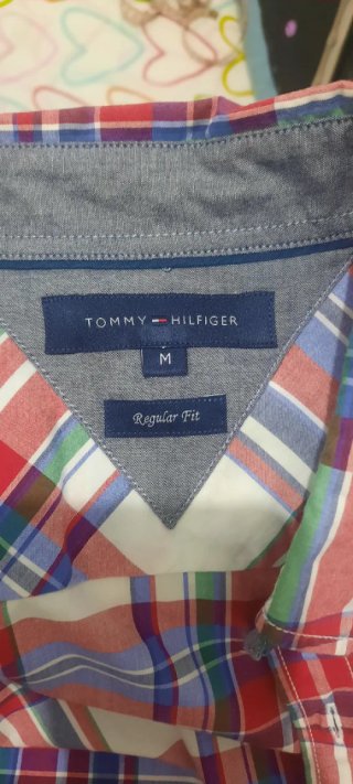 Camisa Tommy Hilfiger cuadros M