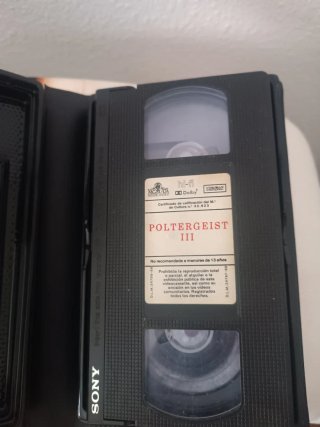 Poltergeist III VHS - Fenómenos Extraños