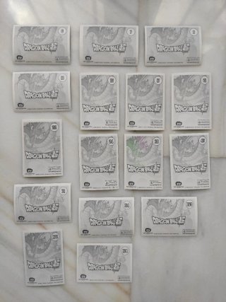 Cromos Dragon Ball Super sticker album