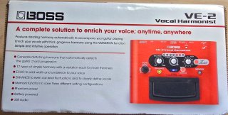 BOSS VE-2 Vocal Harmonist