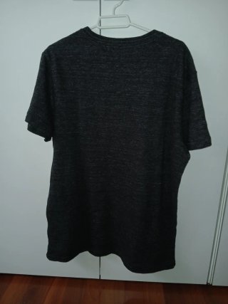 Camiseta Superdry Surplus XL Gris Oscuro NUEVA