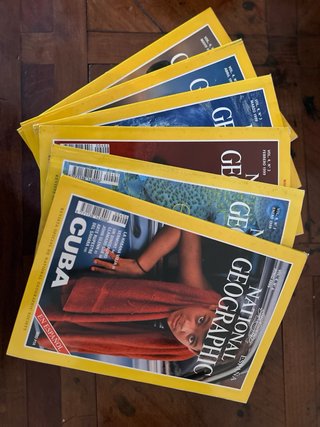 Colección revistas National Geographic 1999