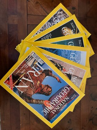 Colección revistas National Geographic 1999