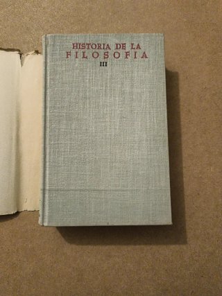 Historia de la filosofía III