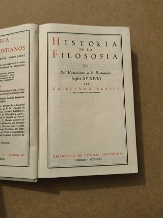 Historia de la filosofía III