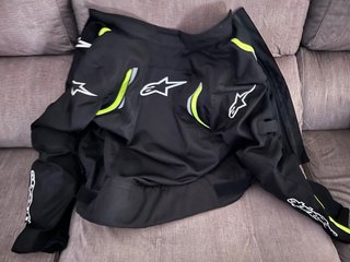 Chaqueta Moto Verano Alpinestars Negra Talla M