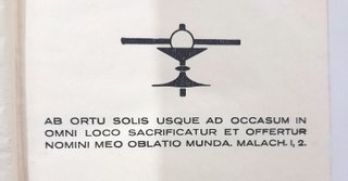 Messale Romano Lingua Inglese - Vintage 1948