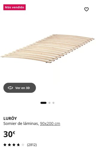 Letto singolo BRIMNES Ikea bianco