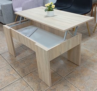 Mesa De Centro (Cambria), Tapa Elevable. ¡Oferta!